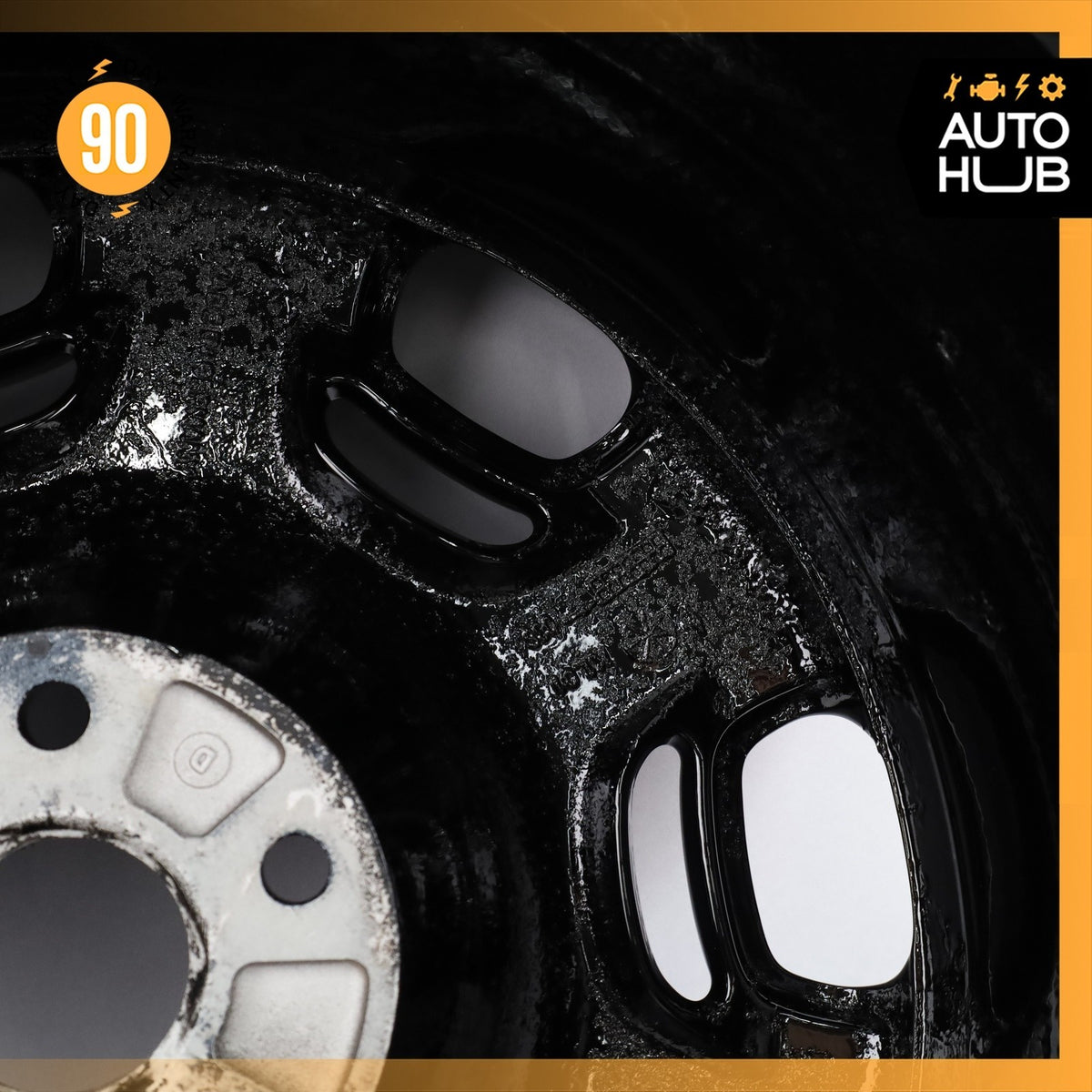 Bentley Continental Flying Spur GT 9 x 19 19" Wheel Rim Black 3W0601025AT OEM - photo 15