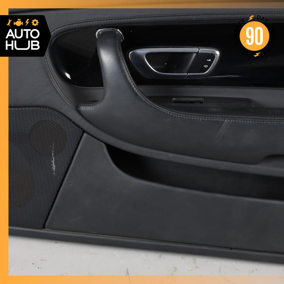 03-10 Bentley Continental GT Right Passenger Side Interior Door Panel Black OEM - photo 7