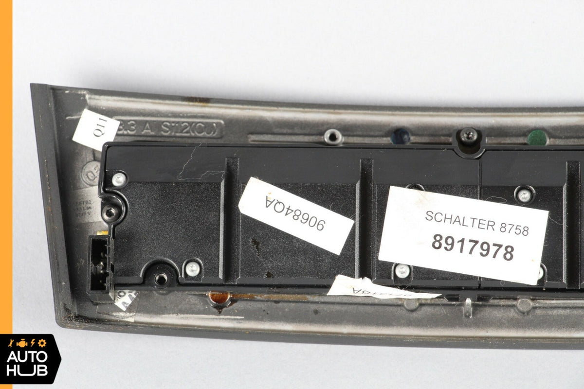 03-06 Mercedes W211 E350 E500 Hazard Control Door Lock Switch Panel 2118218758 - photo 5