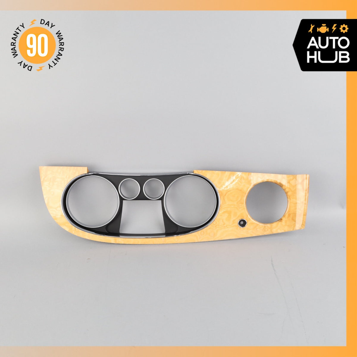 14-18 Bentley Flying Spur Dash Panel Speedometer Bezel Trim Wood OEM 44k - photo 2
