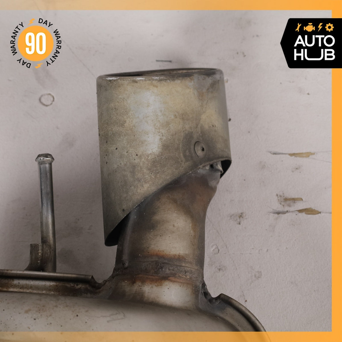 03-06 Mercedes R230 SL500 Left & Right Exhaust Muffler Mufflers Tips Set OEM - photo 13