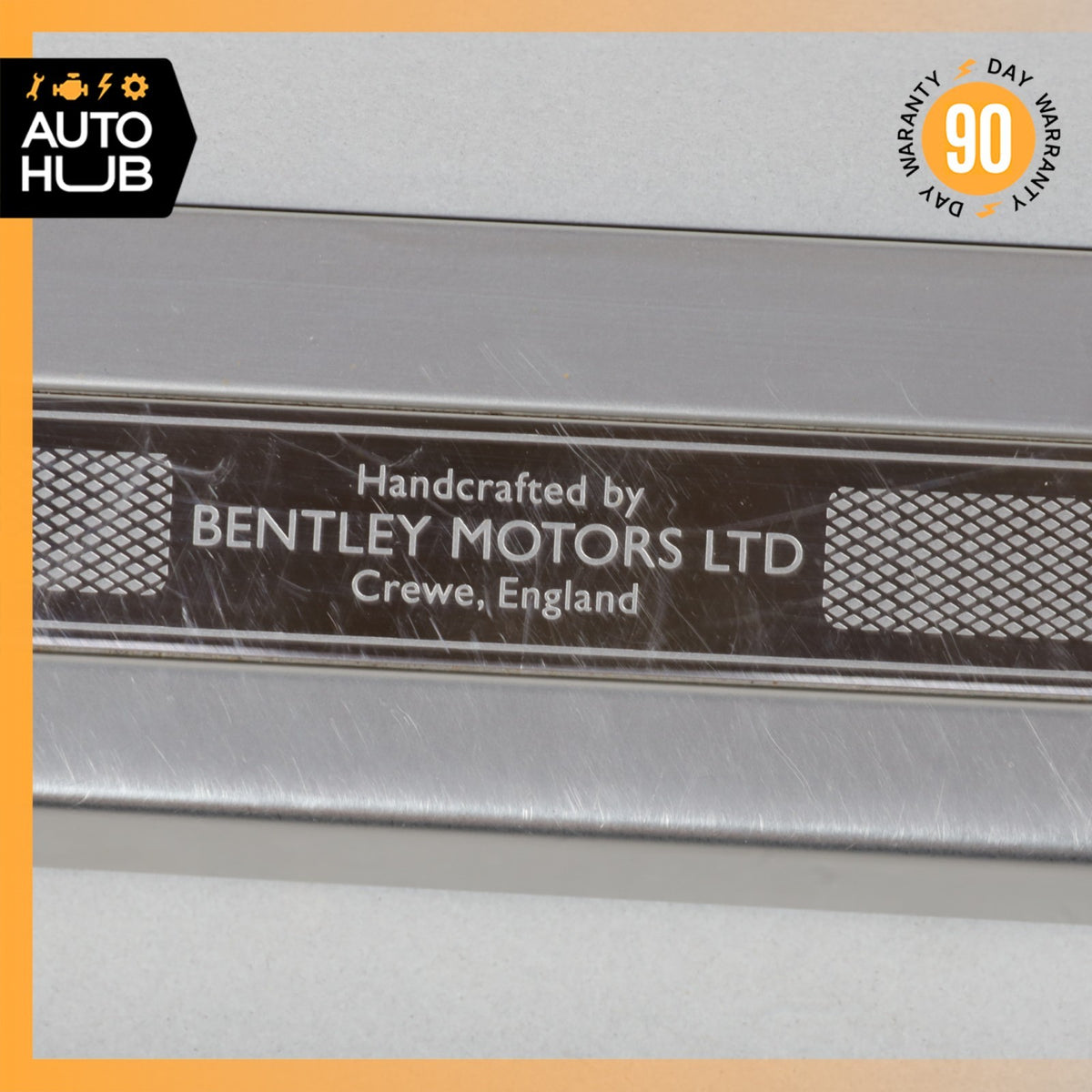 14-18 Bentley Flying Spur Front & Rear Side Door Step Sill Set OEM 40k - photo 9