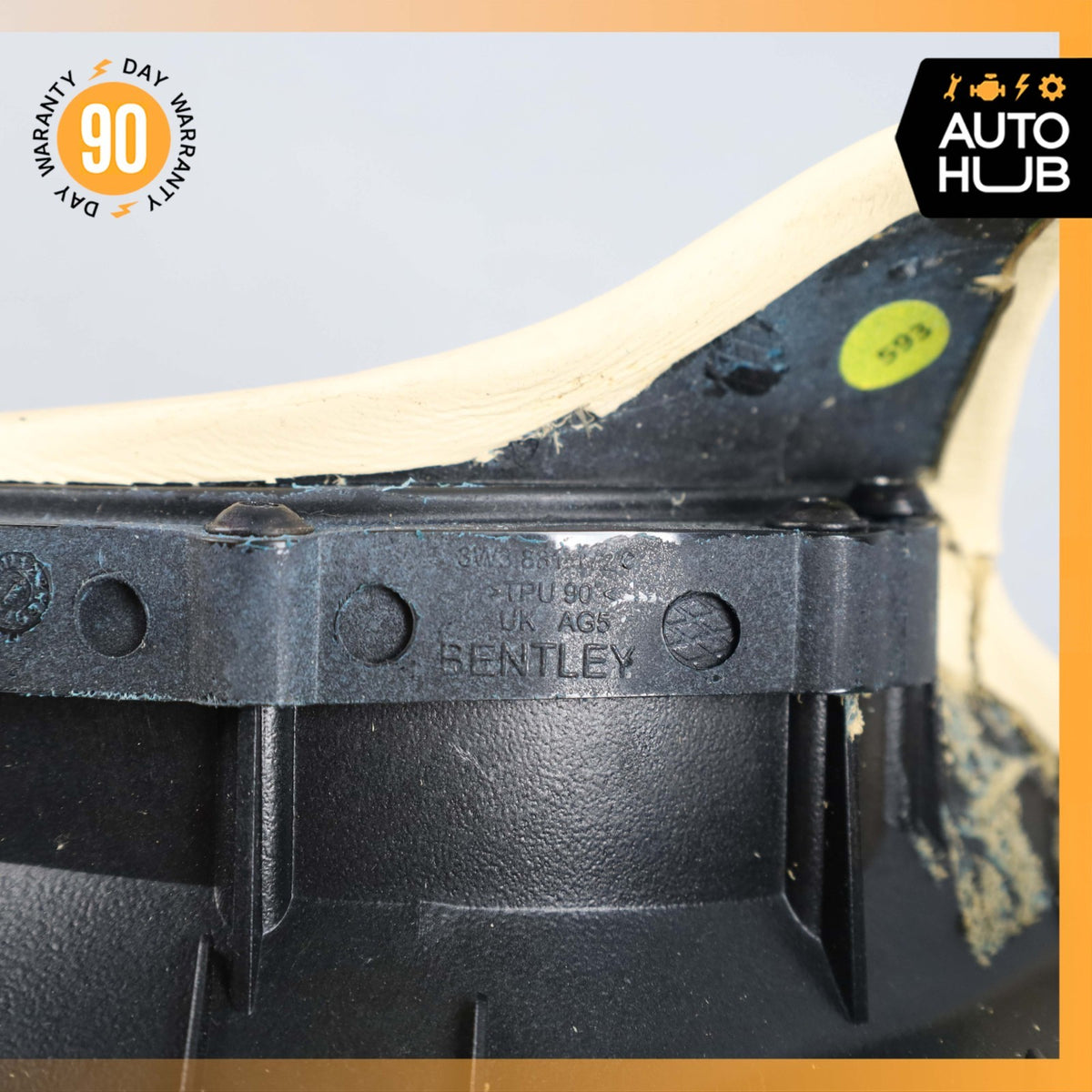 12-18 Bentley Continental GT GTC Front Right Side Seat Switch Cover Trim OEM 56k - photo 19
