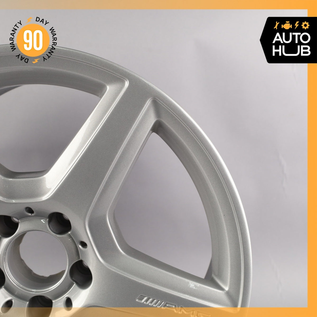 Mercedes W211 E350 E55 CLS55 AMG 9 x 18 18" Rear Wheel Rim 2114016702 OEM - photo 4
