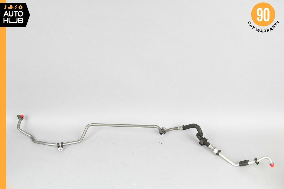 10-11 Mercedes W207 E350 Right Transmission Oil Cooling Line 2042704396 OEM - photo 1