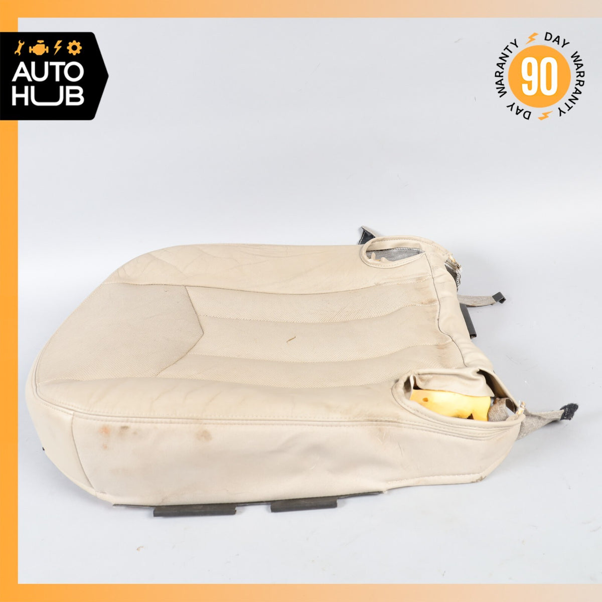 04-06 Cadillac XLR Right Passenger Bottom Lower Seat Cushion Beige OEM - photo 10