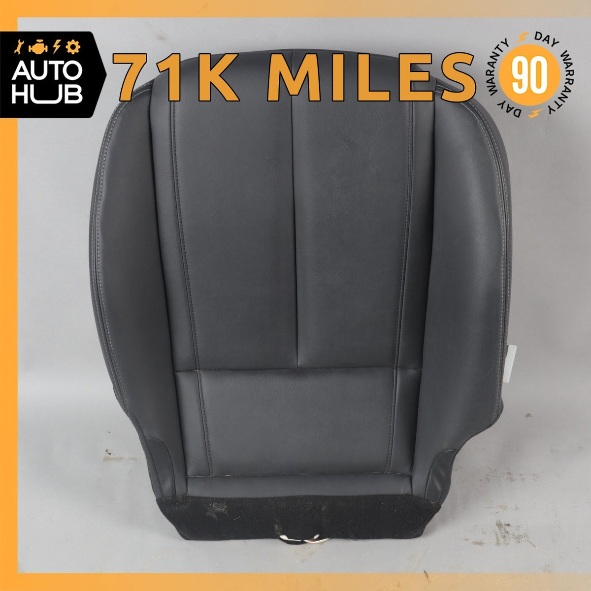 17-22 Infiniti Q60 Lower Bottom Seat Cushion Front Right Side OEM 71k - photo 1