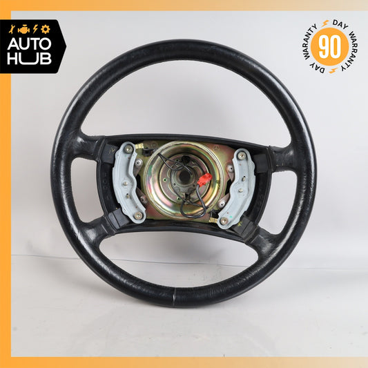 90-95 Mercedes W124 300E 500SL Steering Wheel Black 2014602403 OEM - photo 1
