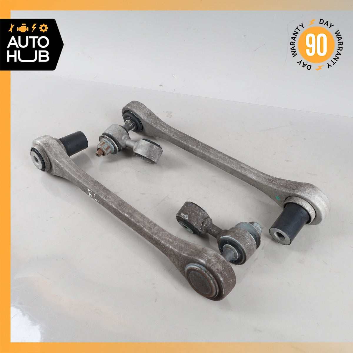 03-12 Bentley Continental GT Rear Right & Left Tie Rod Control Arm Set OEM - photo 6