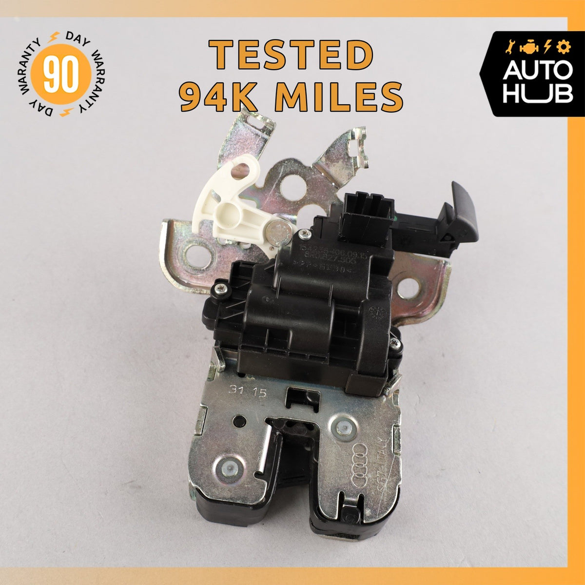 16-18 Audi 8V A3 E-Tron Trunk Tail Gate Lid Door Lock Latch Actuator OEM 94k - photo 1