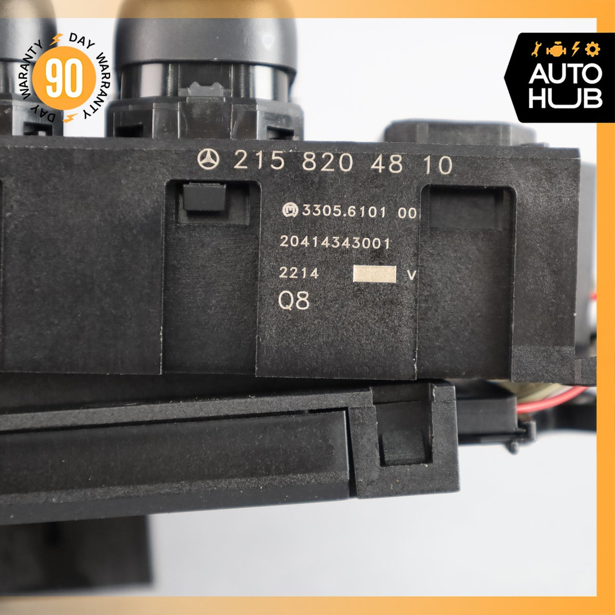 00-02 Mercedes W215 CL500 CL55 Center Dash Hazard ESP Lock Switch Control OEM - photo 18