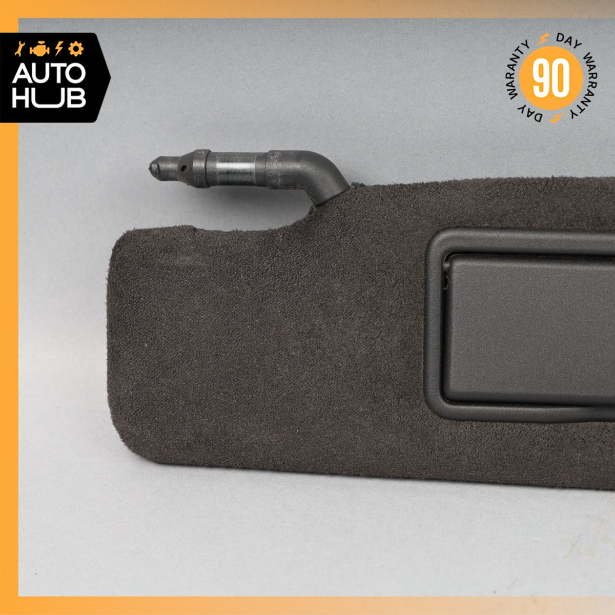 2017 Jaguar X152 F-Type Coupe Left Sun Visor Shade Sunvisor Suede OEM - photo 5