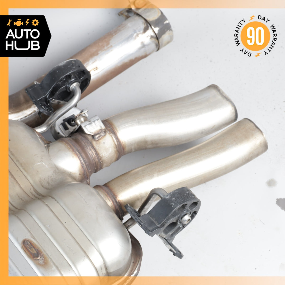 Bentley Continental Flying Spur Exhaust Muffler Mufflers Right & Left Set OEM - photo 15