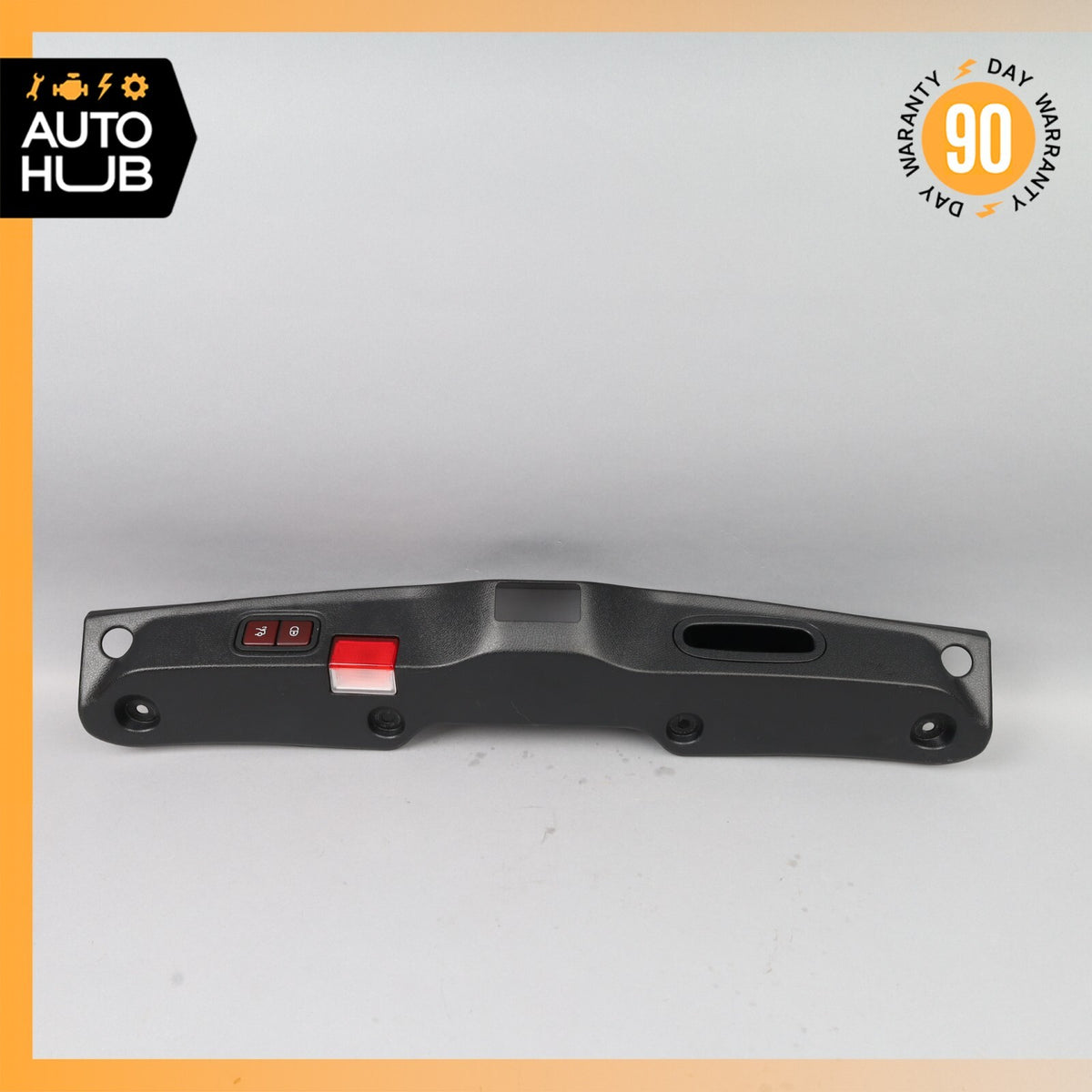 2019 Mercedes W205 C300 Trunk Lid Tailgate Handle Trim Black OEM 50k - photo 2