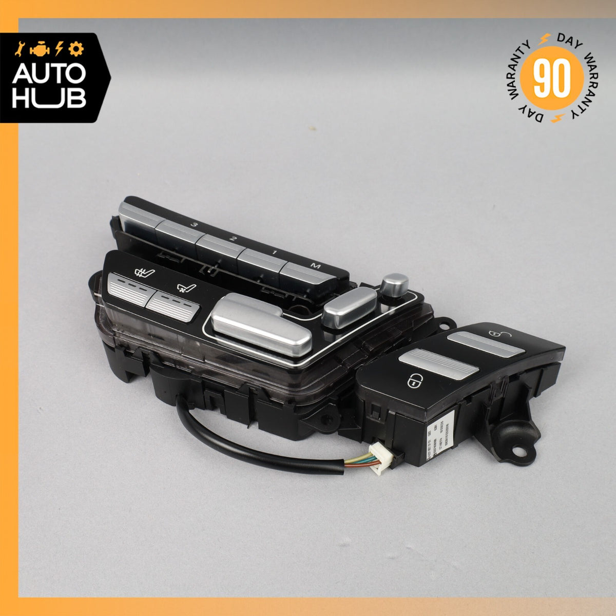 07-14 Mercedes W221 S63 AMG S550 CL550 Front Right Side Seat Control Switch OEM - photo 7