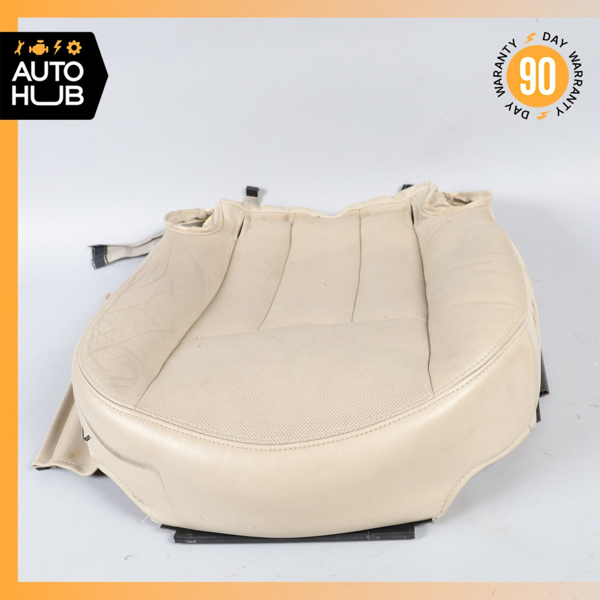 04-06 Cadillac XLR Right Passenger Bottom Lower Seat Cushion Beige OEM - photo 9