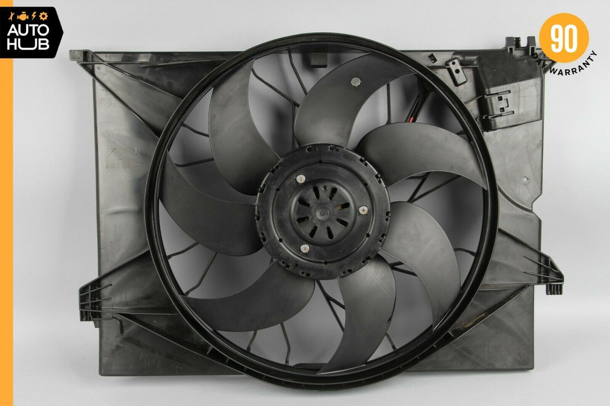 07-13 Mercedes W221 S550 S400 Engine Cooling Fan Motor Assembly 2215000993 OEM - photo 2