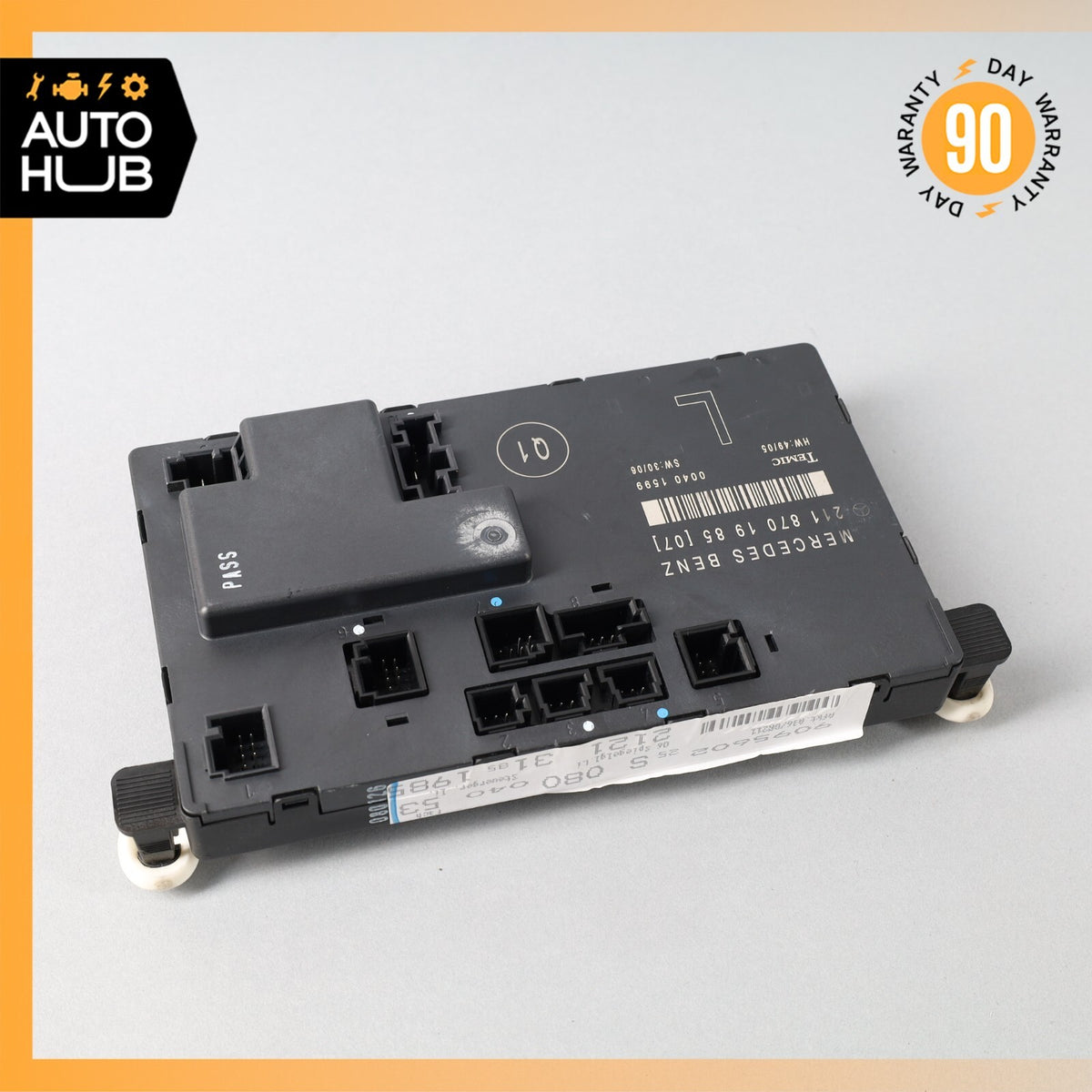 03-09 Mercedes W211 E350 E55 E550 Front Left Driver Side Door Control Module OEM - photo 2