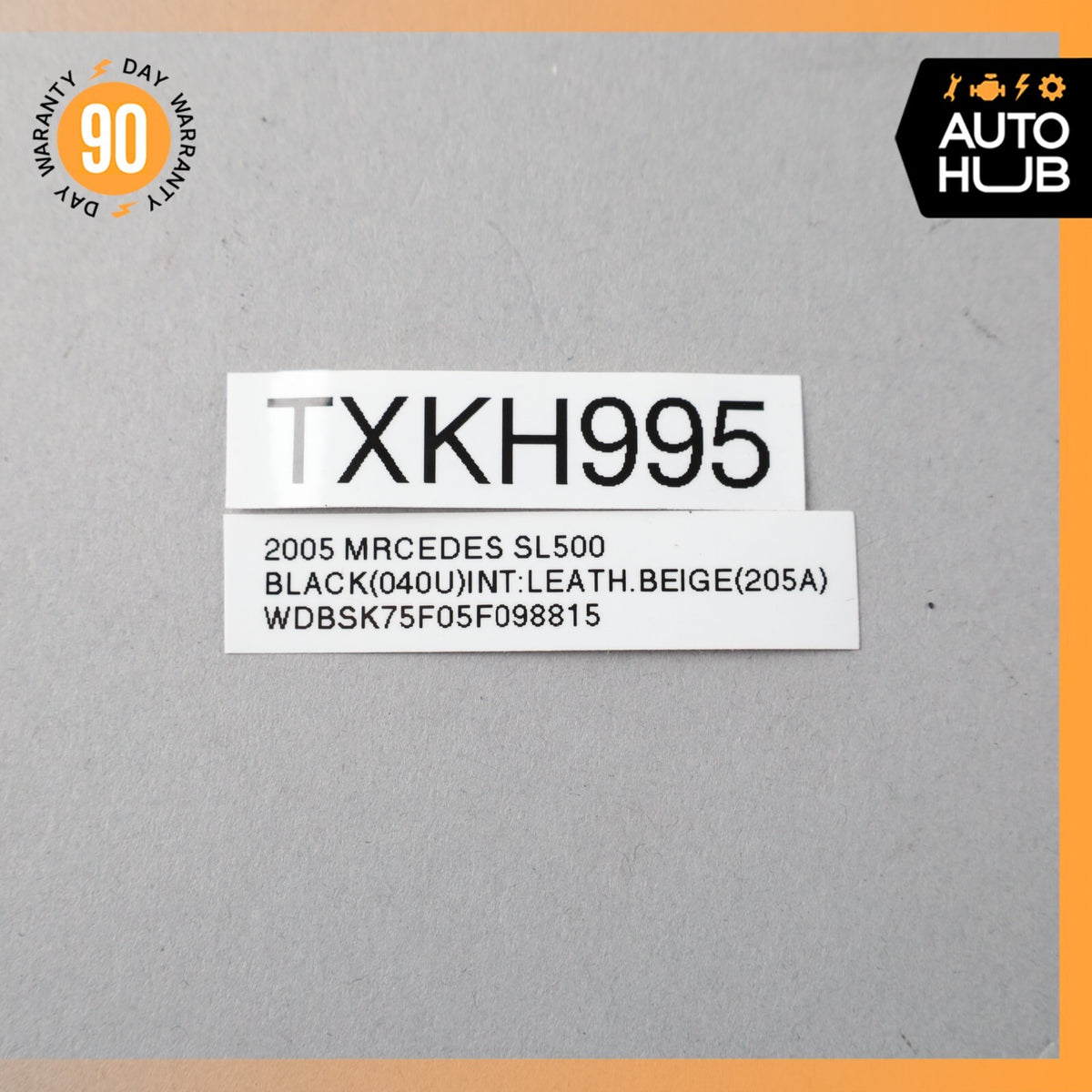 03-08 Mercedes R230 SL500 ML500 E55 AMG Oxygen O2 Sensor Lambda 0015407617 OEM - photo 12
