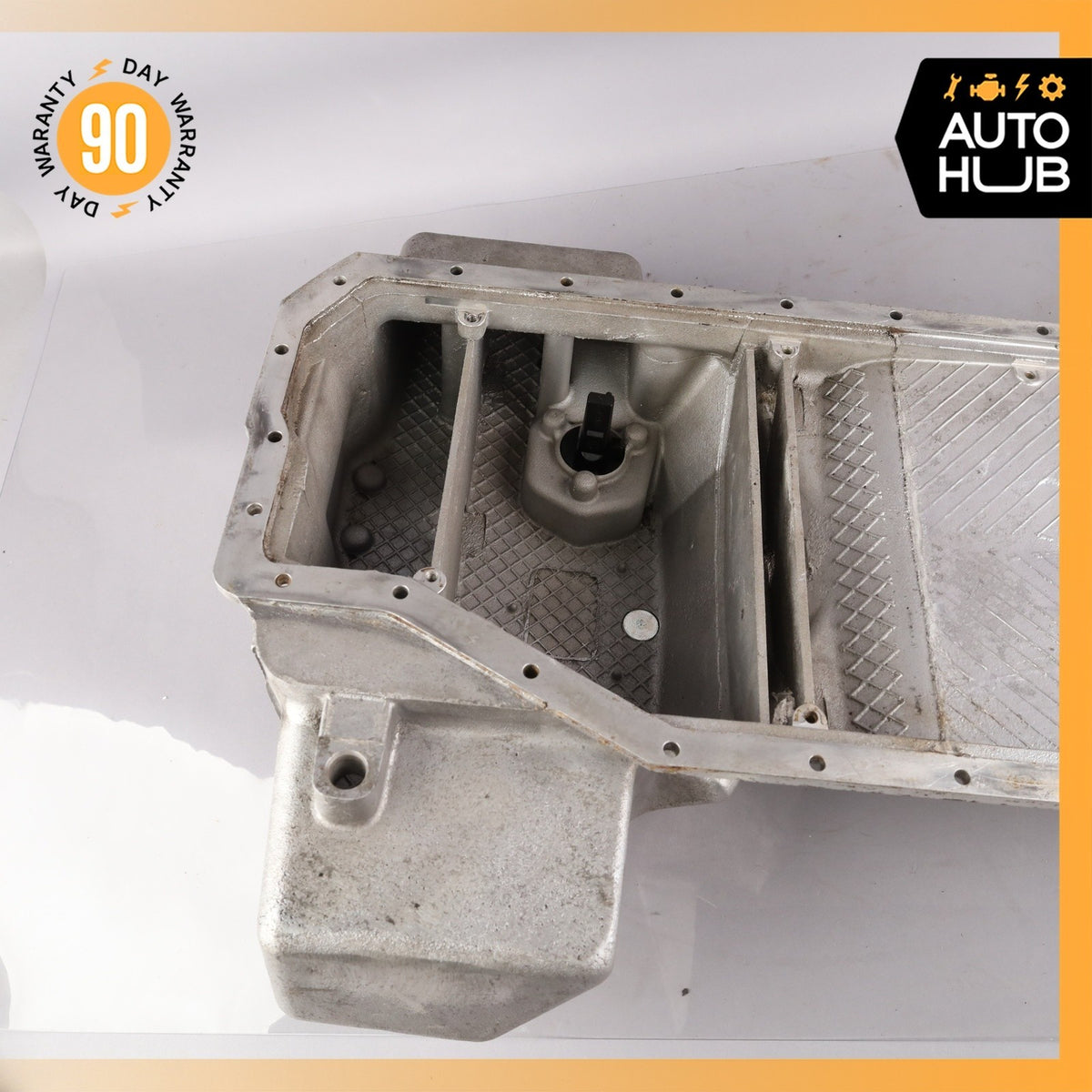 00-02 Bentley Arnage 6.8L V8 Engine Motor Oil Pan OEM 30k - photo 16