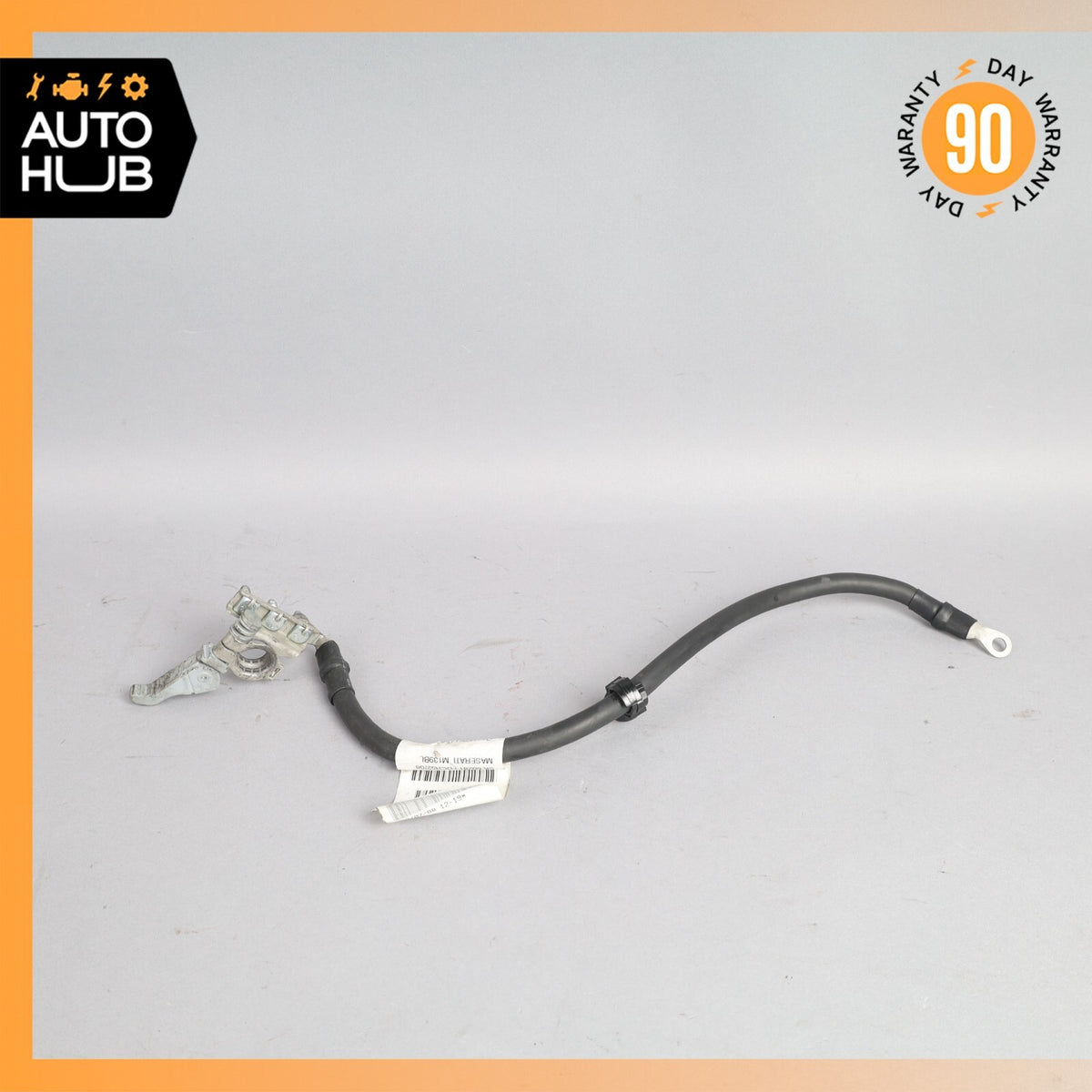 08-19 Maserati GranTurismo M145 Negative Battery Terminal Cable Wire OEM - photo 1