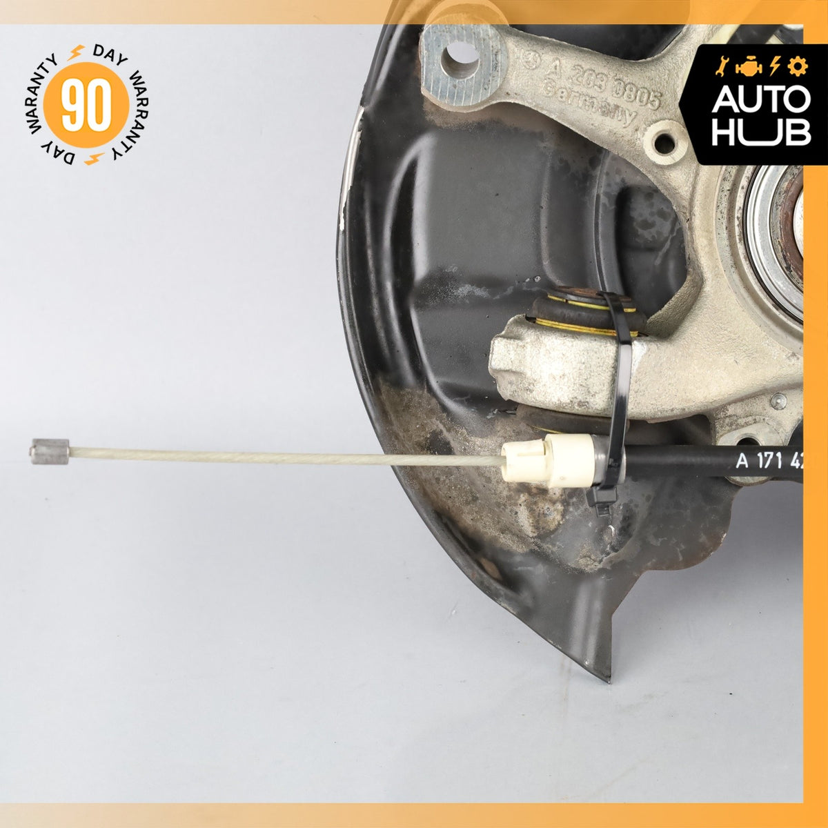 05-11 Mercedes R171 SLK280 SLK350 Rear Right Side Spindle Knuckle Hub OEM - photo 10
