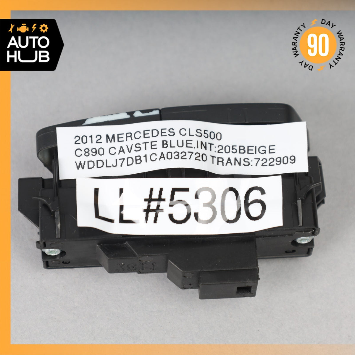 08-20 Mercedes W218 CLS550 SLK250 Left Side Central Locking Switch Button OEM - photo 10