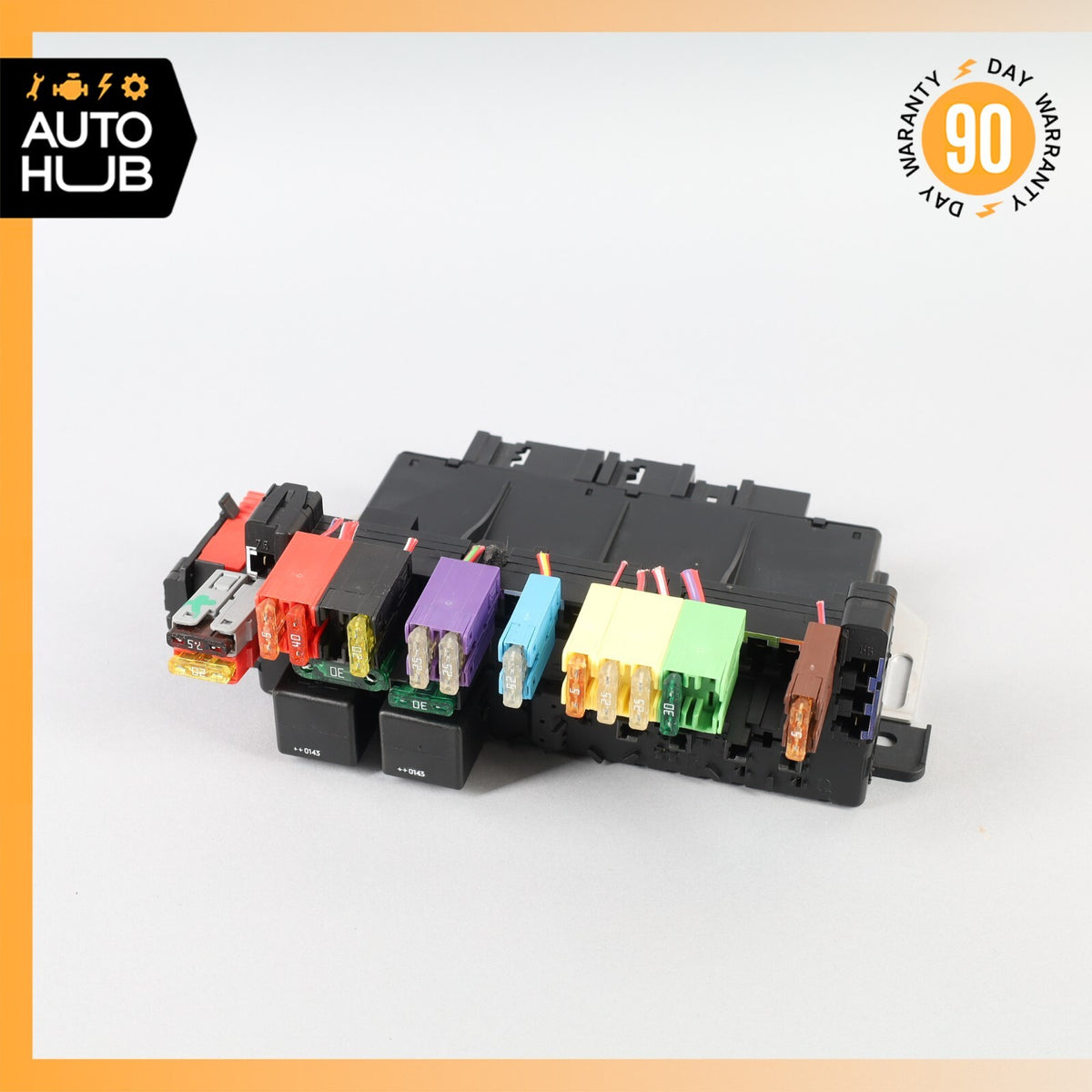 03-12 Mercedes R230 SL500 SL55 AMG Rear SAM Fuse Box Relay Module OEM - photo 3
