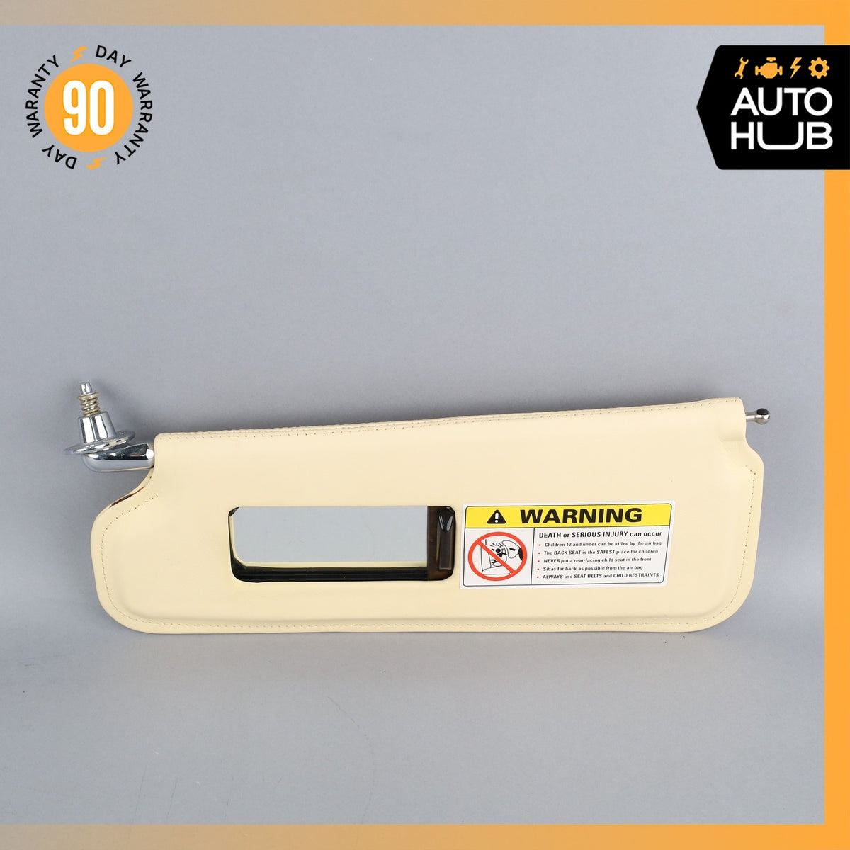 Bentley Arnage Left Side Sun Visor Shade Sunvisor Wood Beige OEM - photo 8