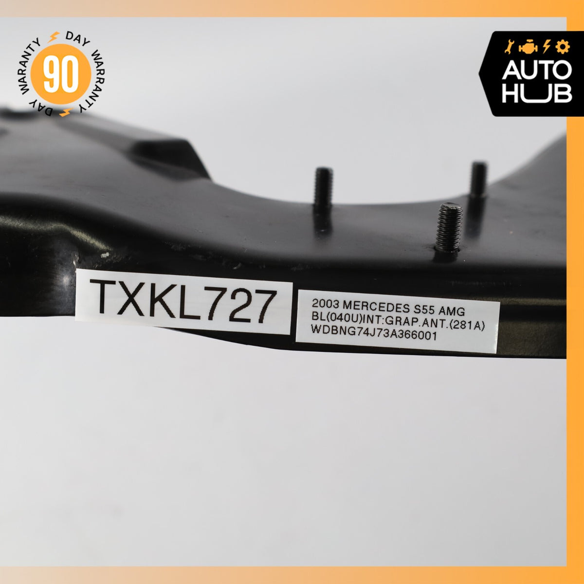 00-06 Mercedes W220 S55 AMG S500 Front Right Side Headlight Support Bracket OEM - photo 11