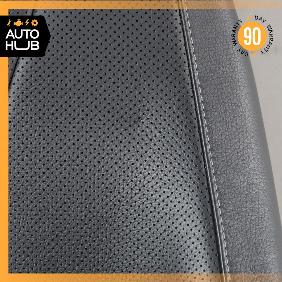 18-23 Mercedes W238 E400 E450 Front Right Side Seat Cushion Top Upper Black OEM - photo 8