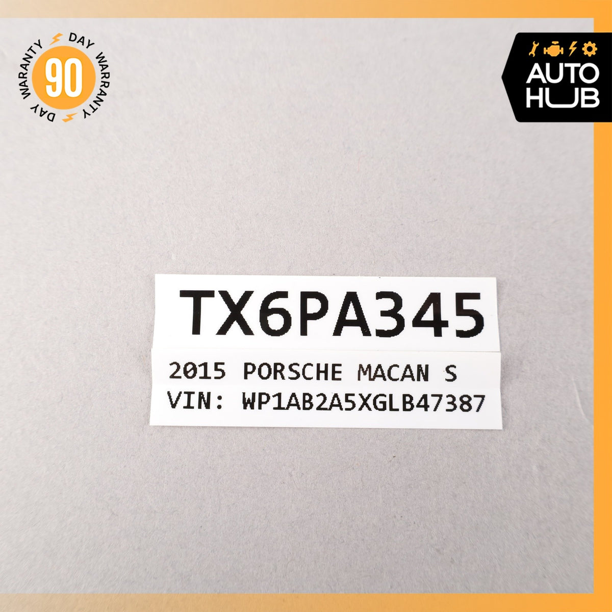 Porsche Macan 95B S Headlight Control Switch 7P5941531F OEM 74k - photo 8