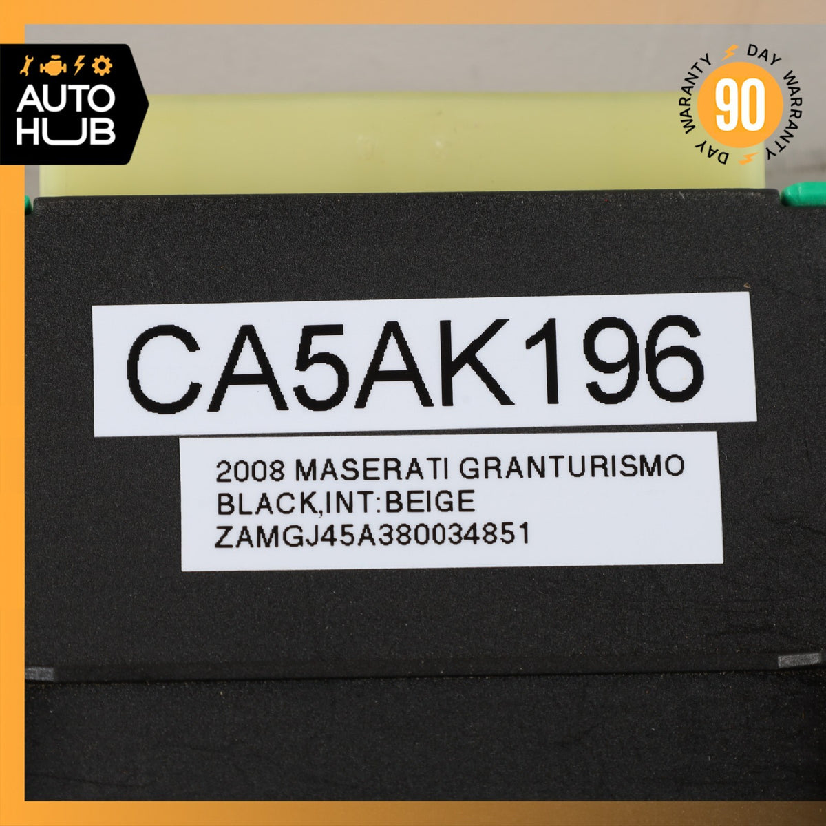 02-19 Maserati GranTurismo 4200 Coupe Seat Easy Entry Control Module ECU OEM - photo 8