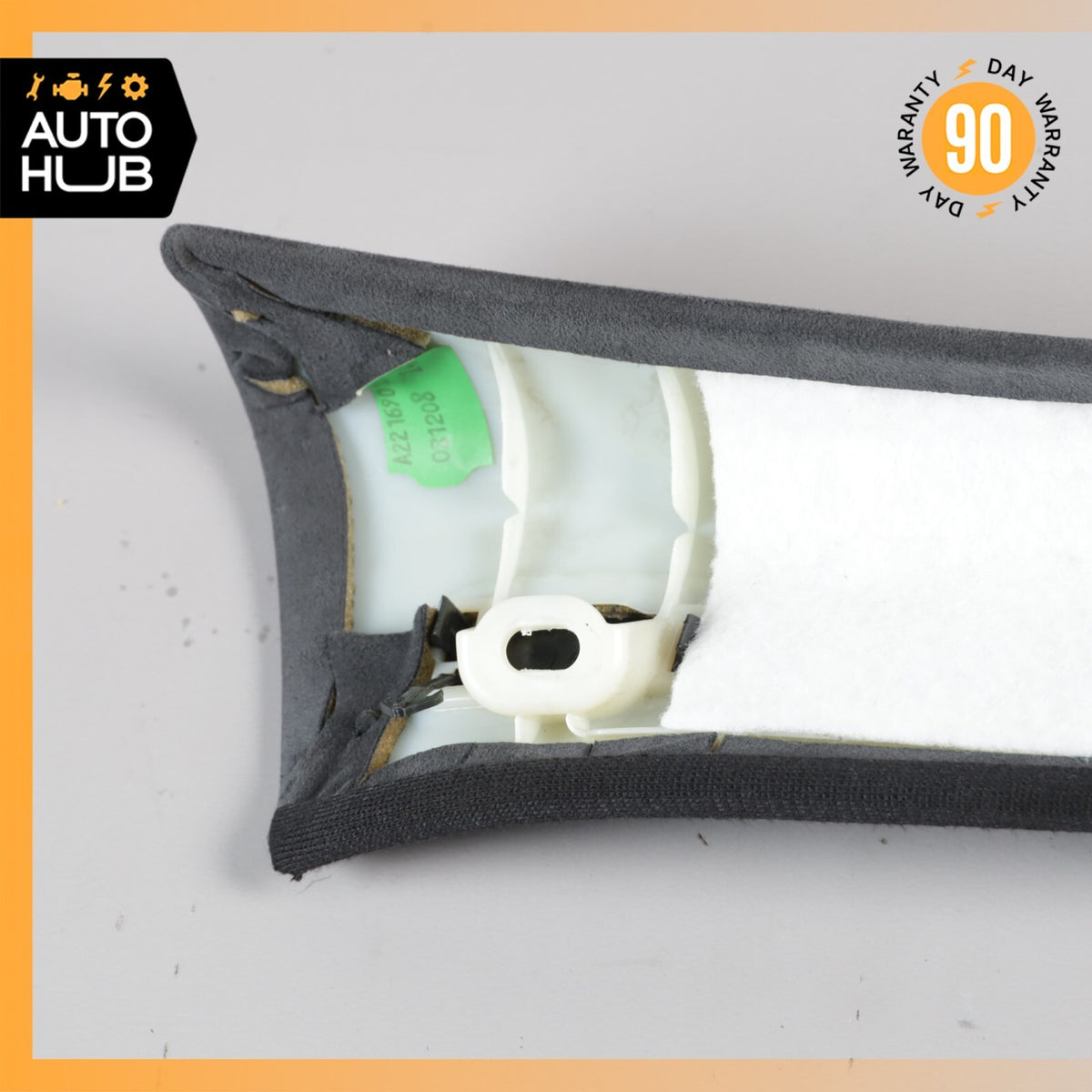 07-13 Mercedes W221 S63 AMG S550 Front Left Side A Pillar Trim Panel Suede OEM - photo 23