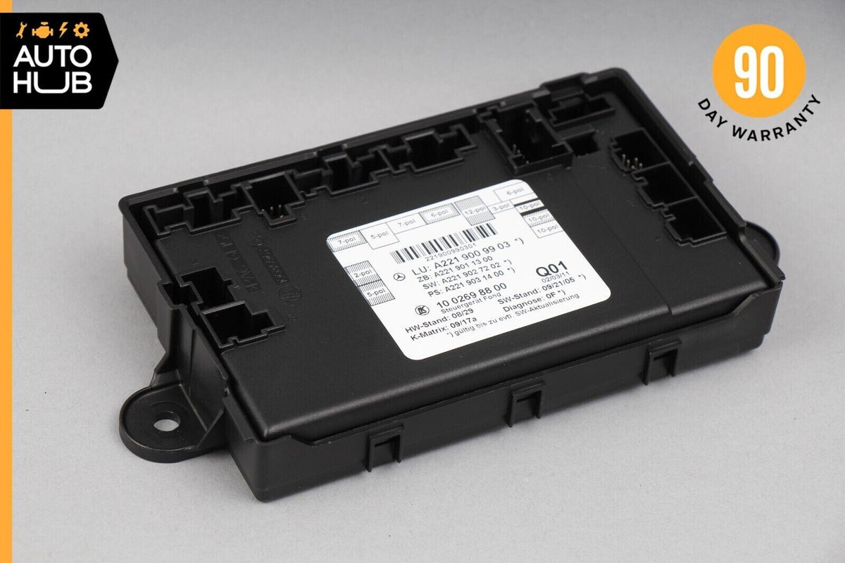 07-13 Mercedes W221 S550 S400 Rear Right or Left Side Door Control Module OEM - photo 1