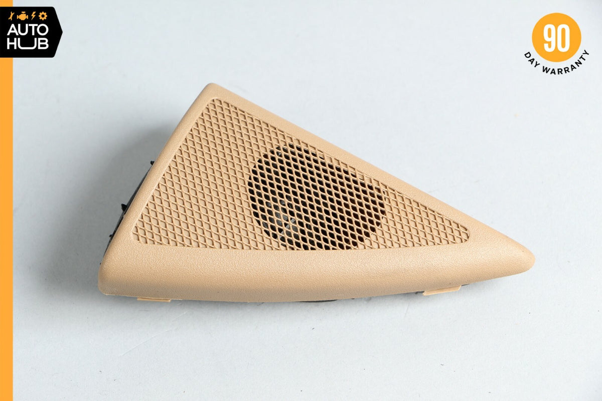 07-09 Mercedes W211 E350 E320 Tweeter Speaker Cover Left Driver Side Brown OEM - photo 6