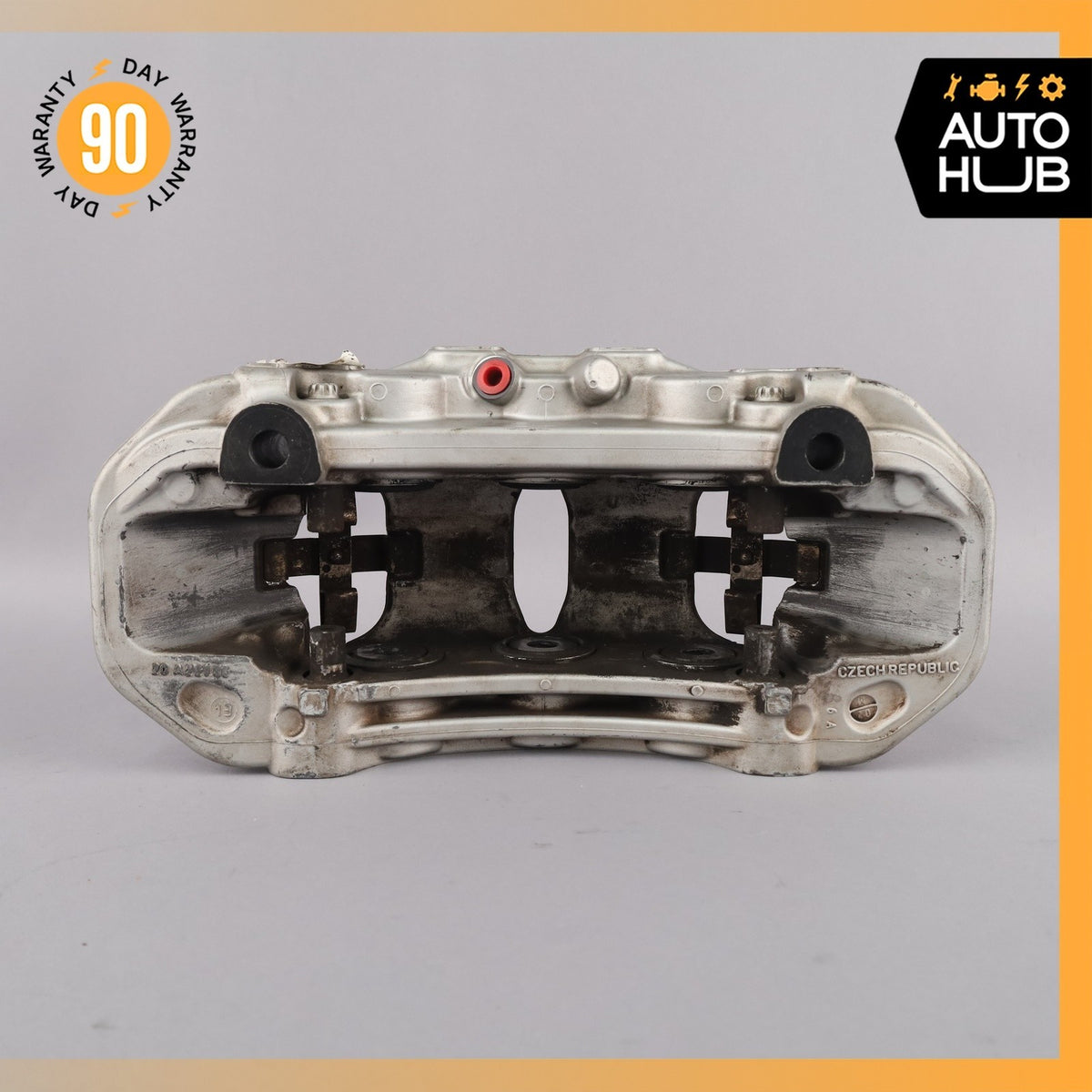 10-23 Porsche Panamera Cayenne Macan Front Brake Calipers Set 7PP615123 OEM - photo 11