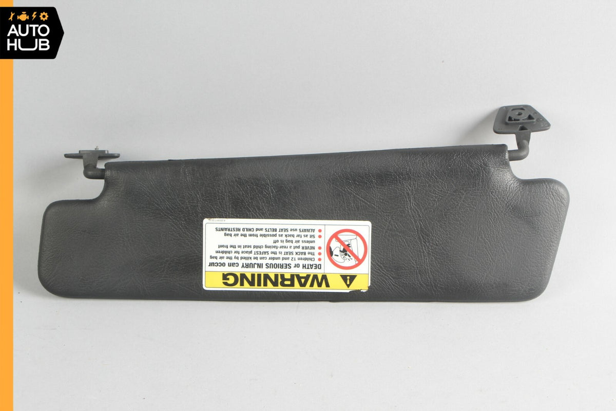 97-04 Mercedes R170 SLK230 SLK320 Right Side Sunvisor Sun Visor Black OEM - photo 2