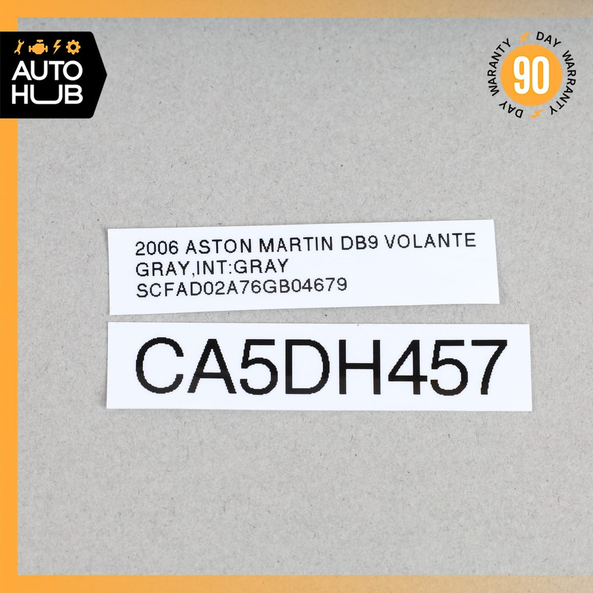 05-19 Aston Martin DB9 DBS Rapide Upper Radiator Support Tie Bar w/ Brackets OEM - photo 19