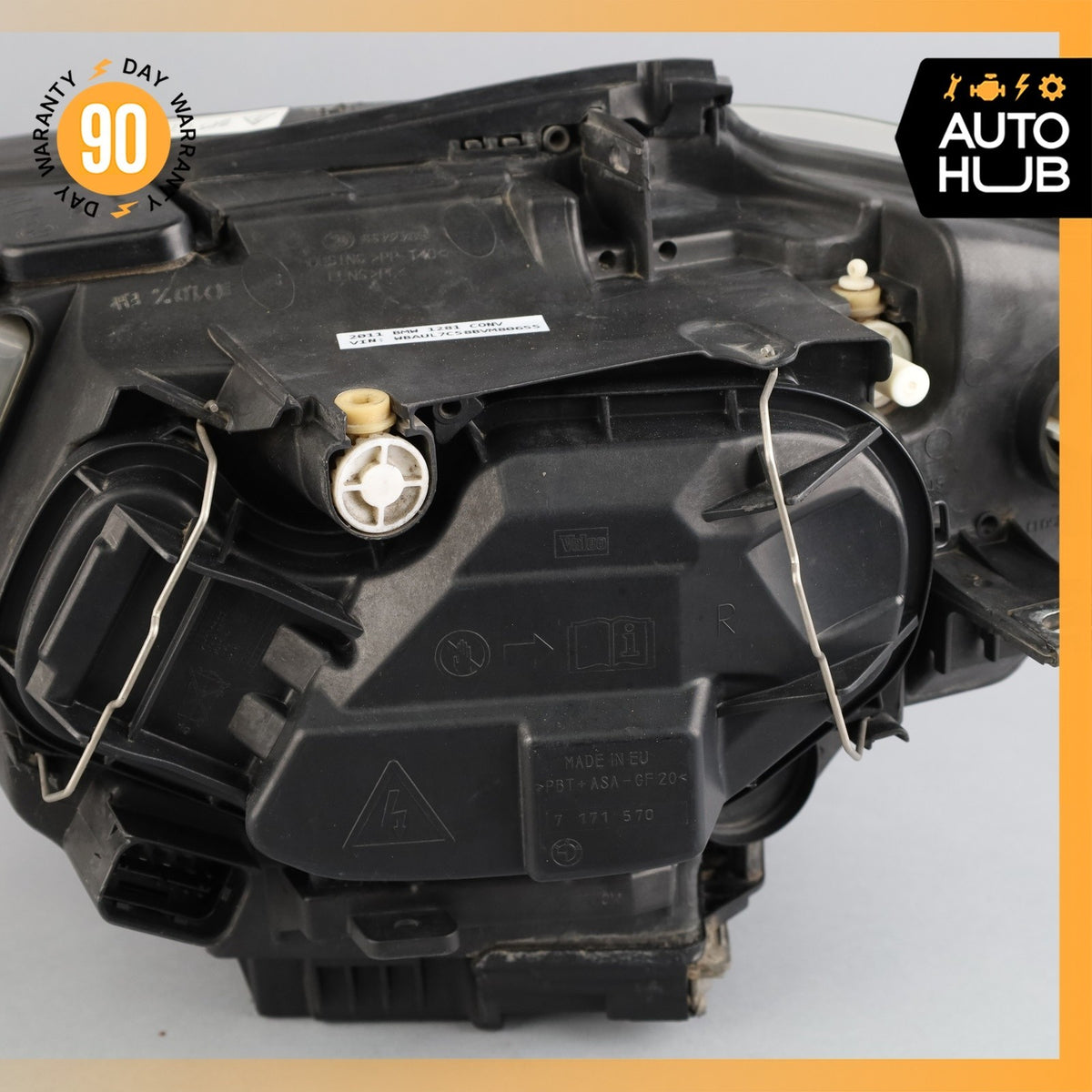 08-11 BMW E88 128i 135i Right Side AHL Bi-Xenon Adaptive Headlight Lamp OEM - photo 16