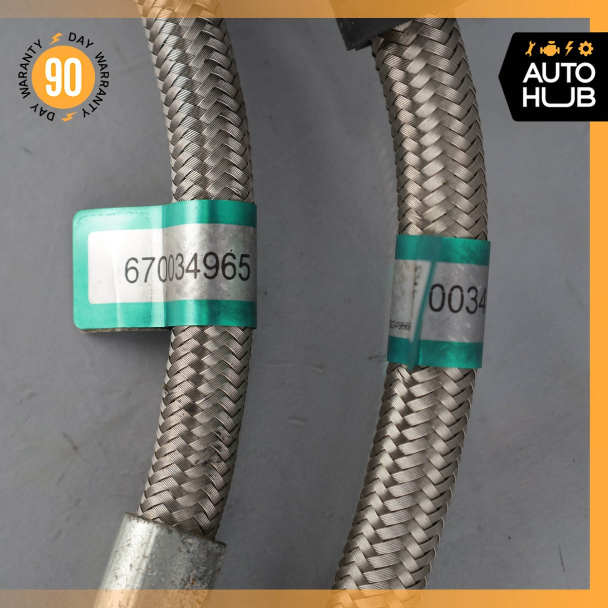 2018 Maserati Levante M161 Transmission Oil Cooler Line Hose Pipe OEM 64k - photo 6