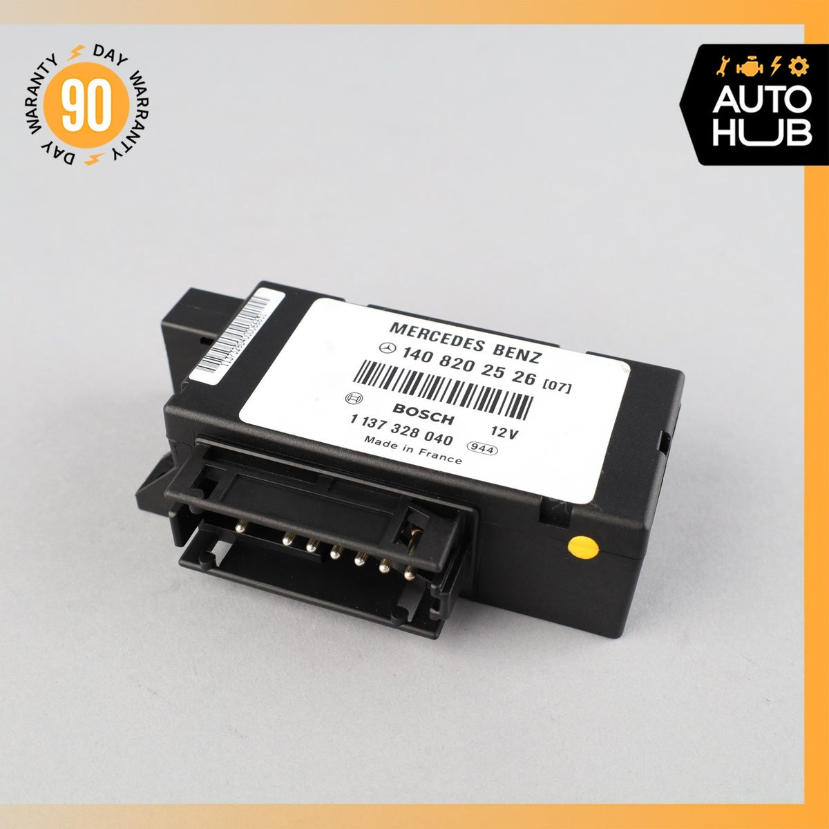 93-99 Mercedes W140 CL600 E320 CL500 Seat Belt Control Module 1408202526 OEM 63k - photo 2