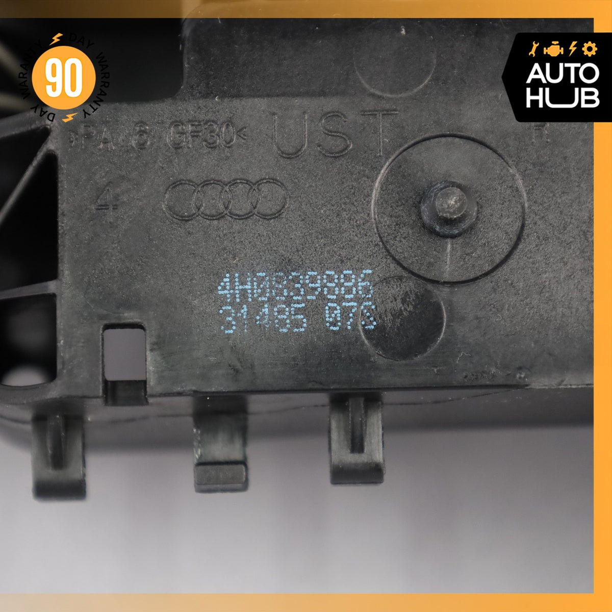 Audi D4 A8L Rear Right Passenger Exterior Door Handle Black 4H0839886 OEM - photo 21