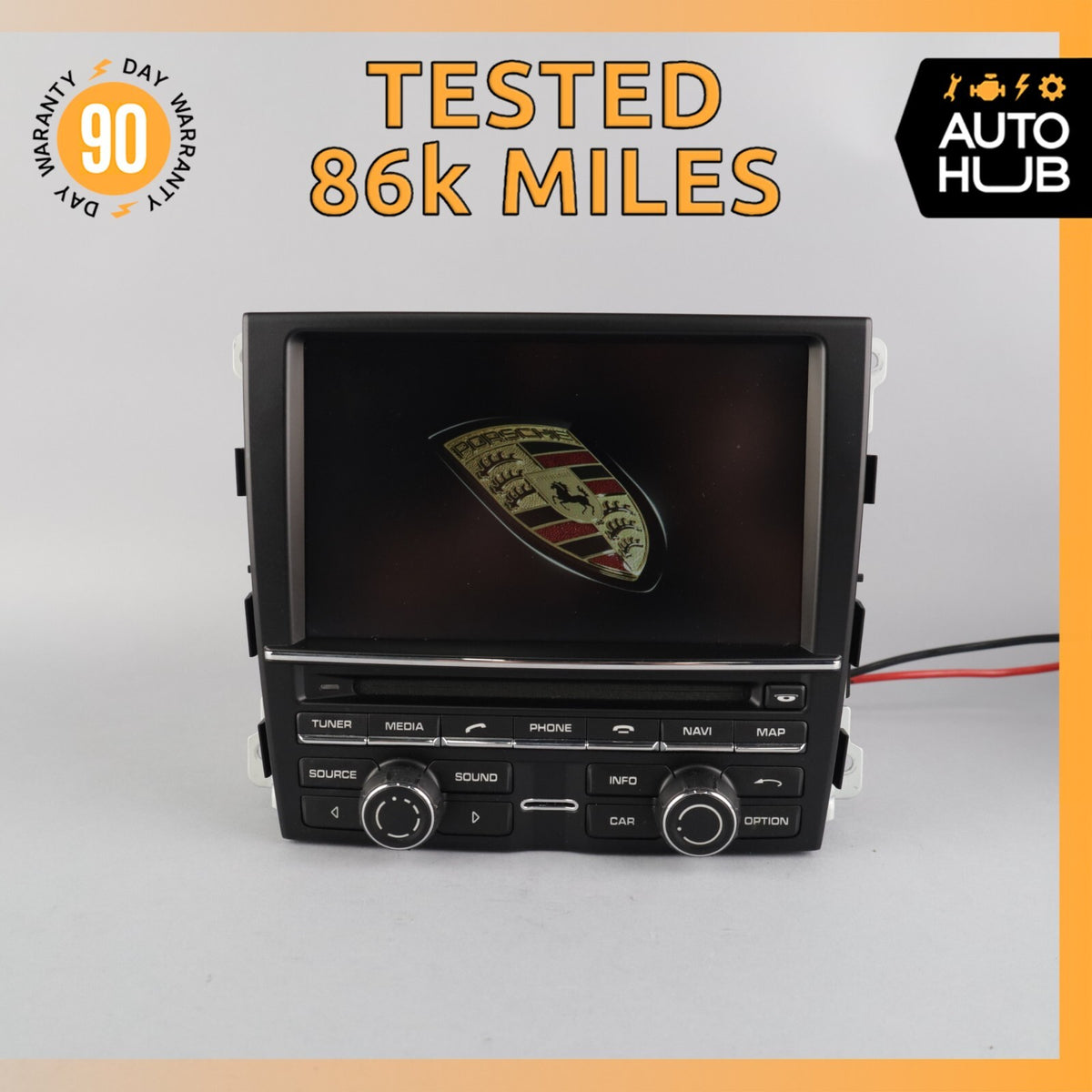 14-16 Porsche Panamera 970 E-Hybrid Command Head Unit Navigation Radio OEM 86k - photo 1