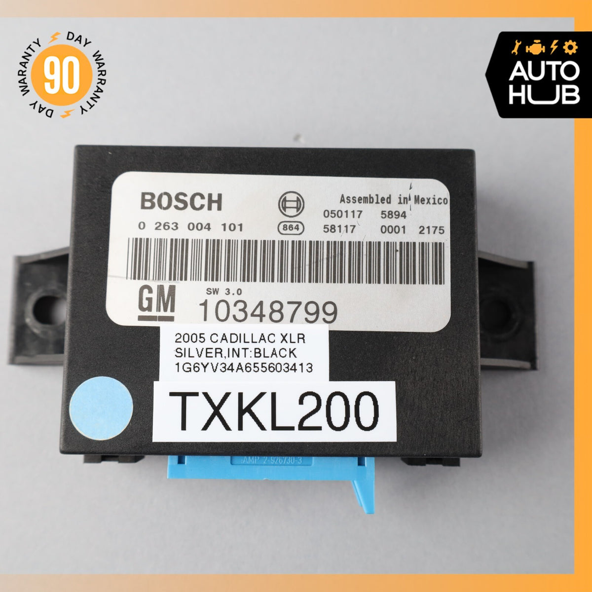 04-09 Cadillac XLR Parktronic Park Assist Control Module 10348799 OEM - photo 8