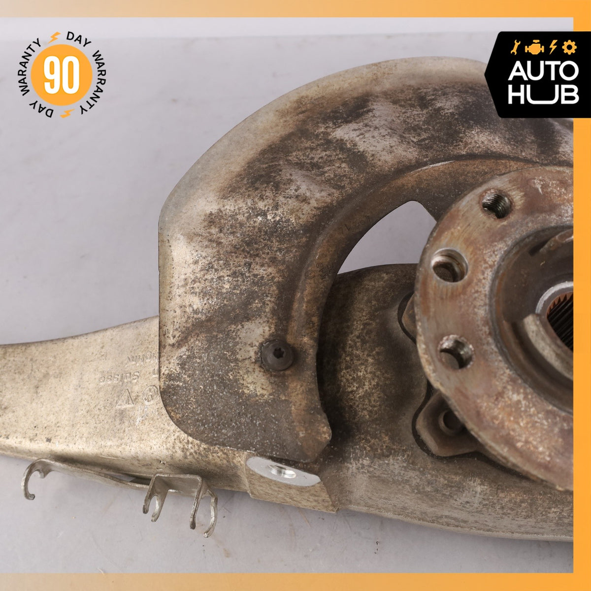 11-18 Porsche Cayenne 958 Front Left Driver Side Knuckle Spindle 7P0407245A OEM - photo 5