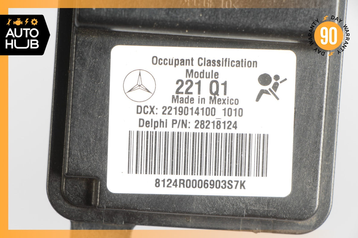 10-13 Mercedes W221 S550 S400 S350 Occupant Seat Module Sensor Front Right OEM - photo 7