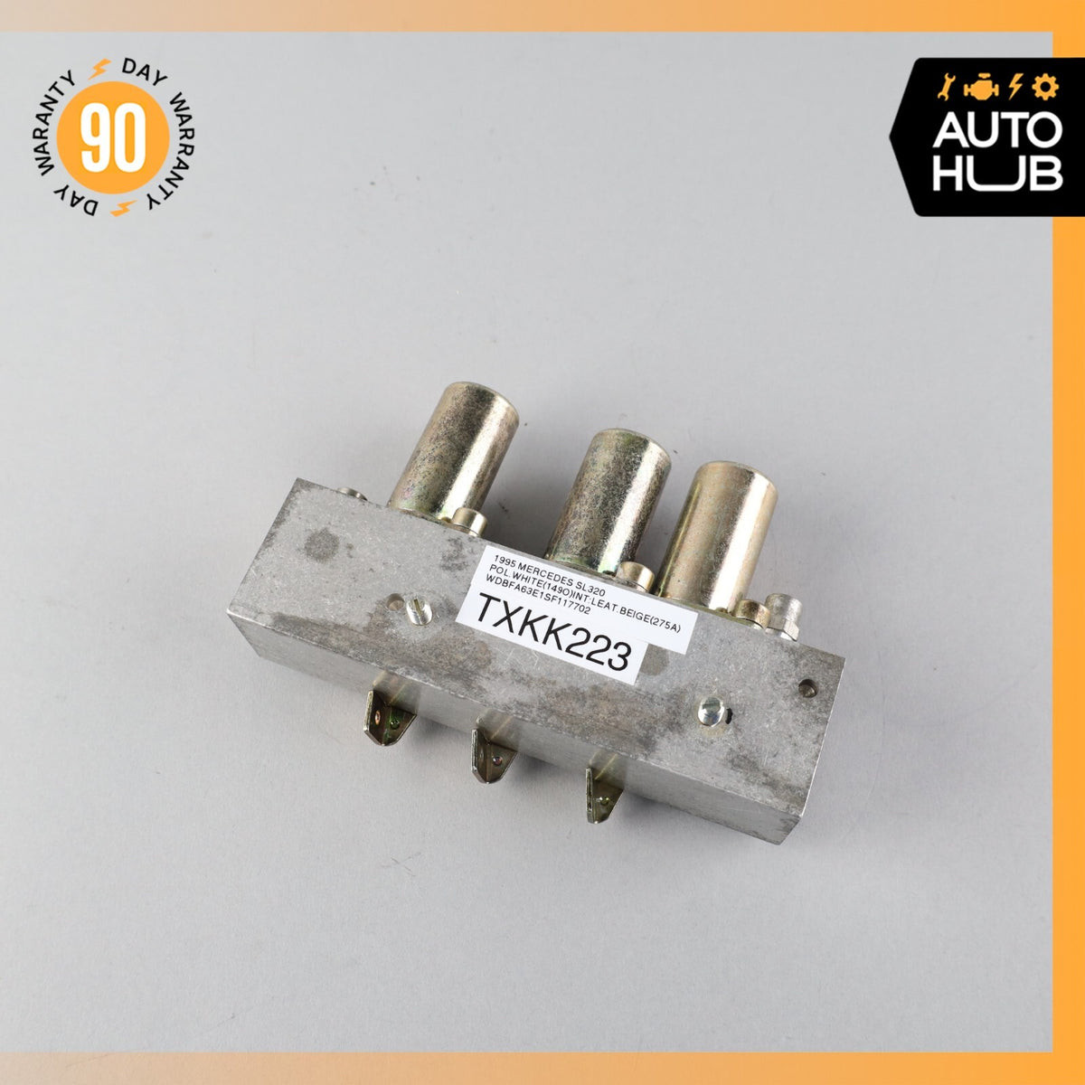 94-02 Mercedes R129 SL320 SL500 Right Top Convertible Hydraulic Valve Block OEM - photo 9