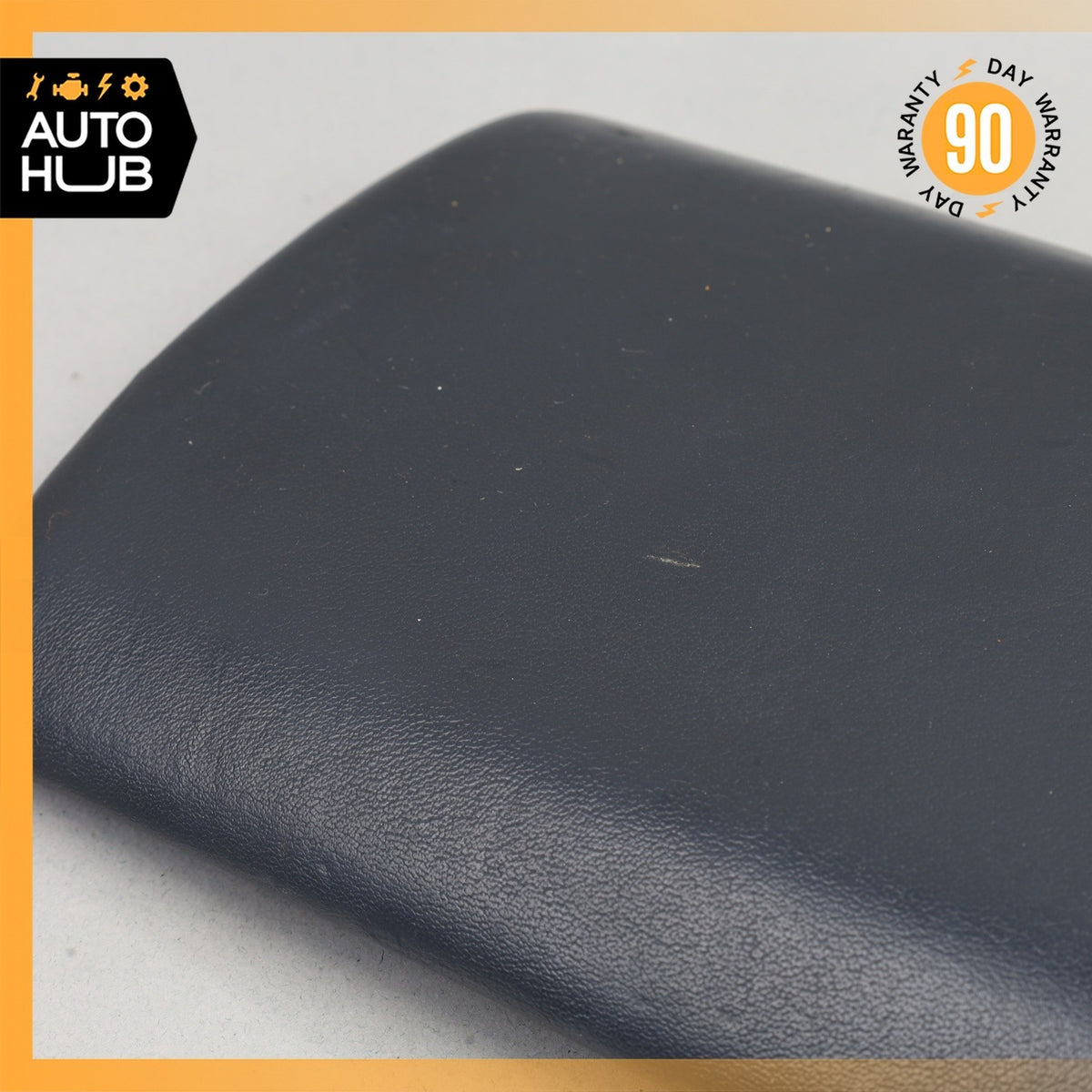 97-04 Porsche Boxster 986 Center Console Arm Rest Armrest Cover Leather Blue OEM - photo 5