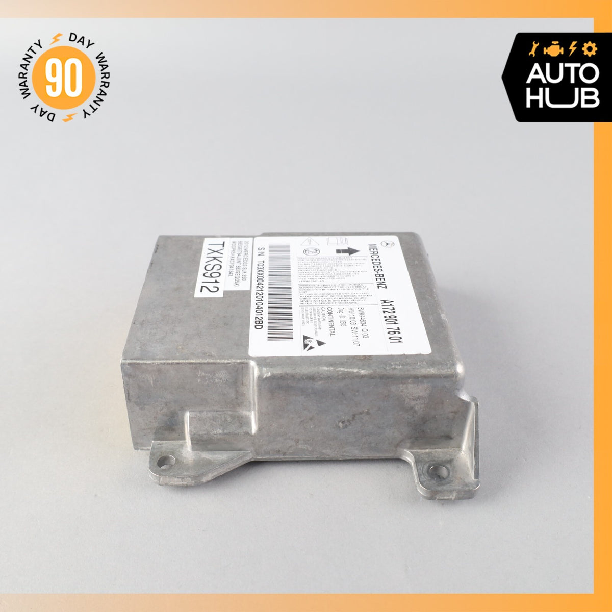 12-16 Mercedes R172 SLK350 Airbag Air Bag Sensor SRS Control Module OEM 30k - photo 3